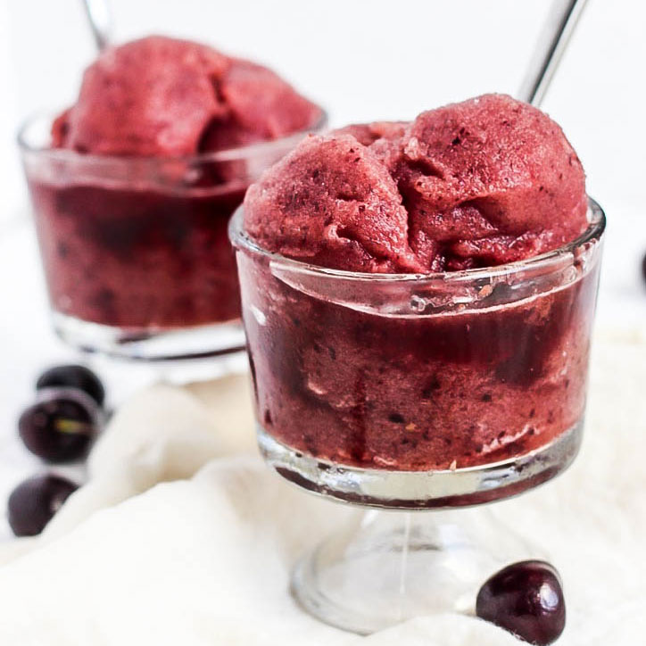 3-ingredient raspberry sorbet, Recipe
