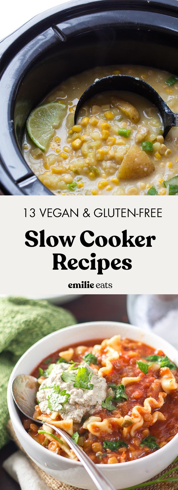 13 Vegan Slow Cooker Recipes (gluten-free options) – Emilie Eats