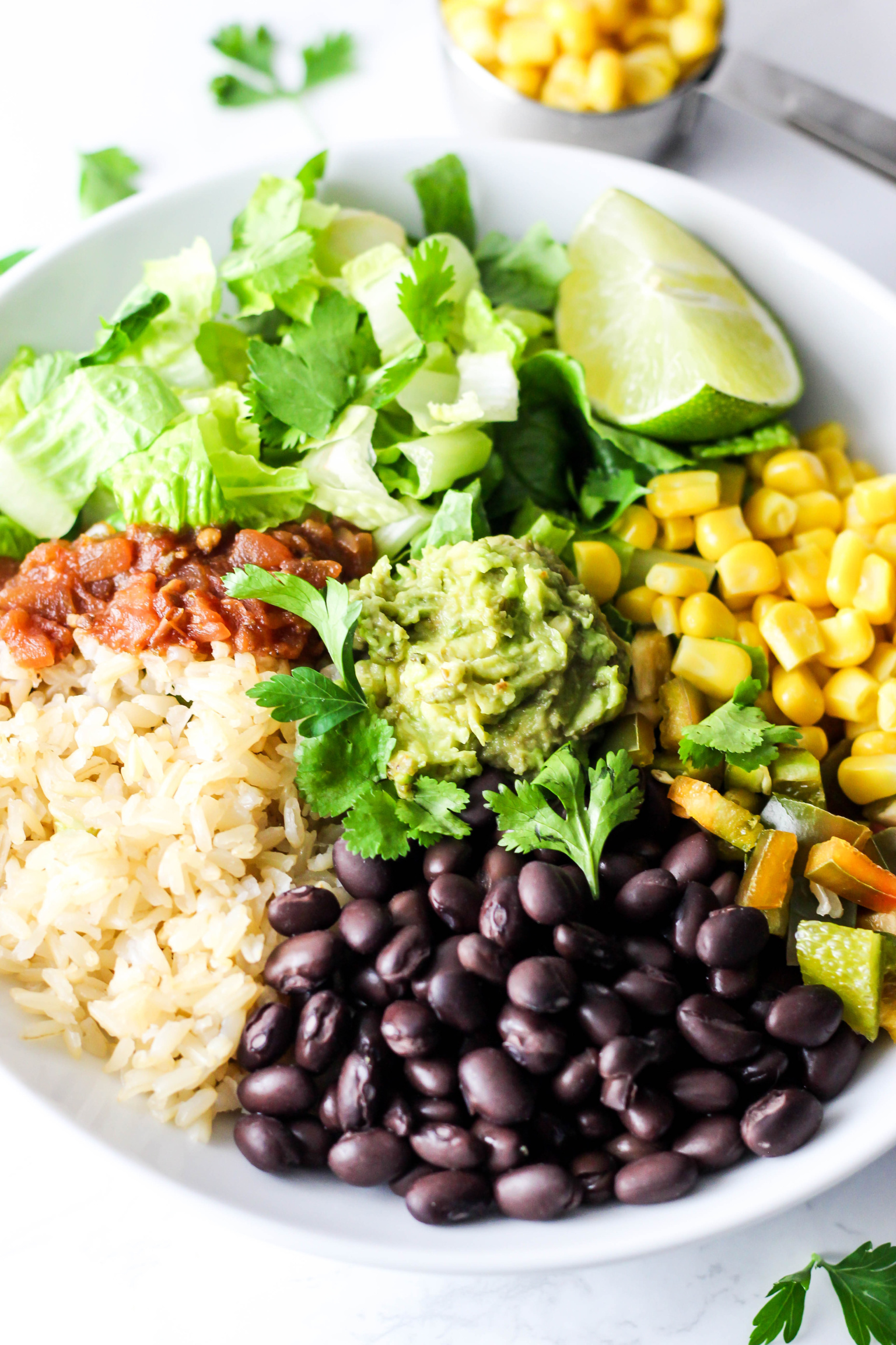 5 Minute Vegan Burrito Bowl: Quick Healthy Lunch Ideas – Emilie Eats