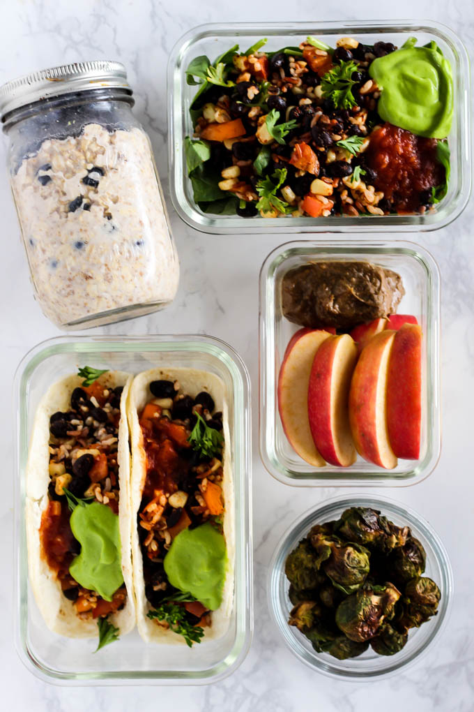 Meal Prepping for Healthy Vegan Lunches on the Go » I LOVE VEGAN