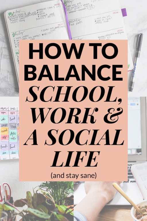 essay on balancing school work and family