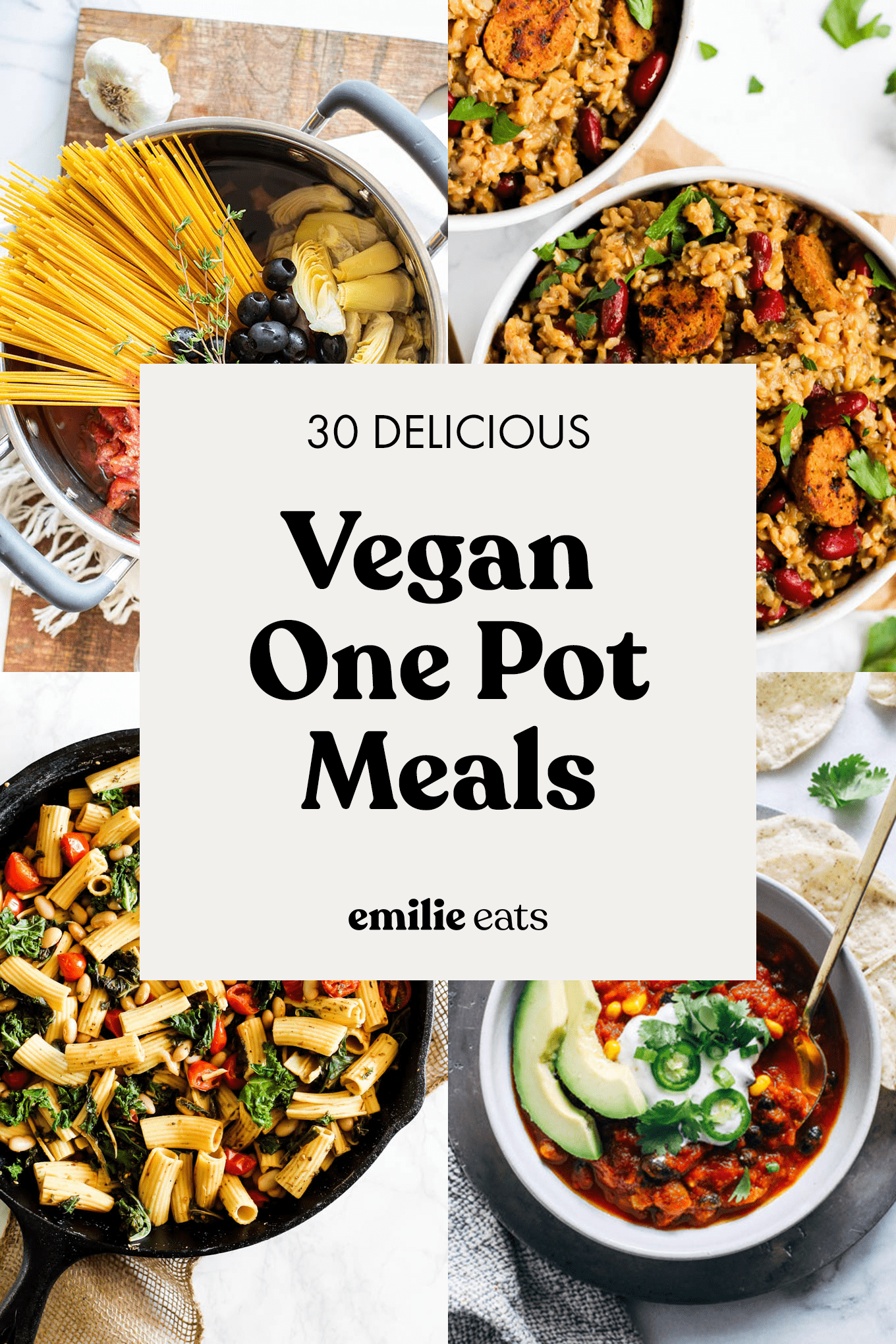 30 One Pot Vegan Meals (Gluten-Free Options) – Emilie Eats