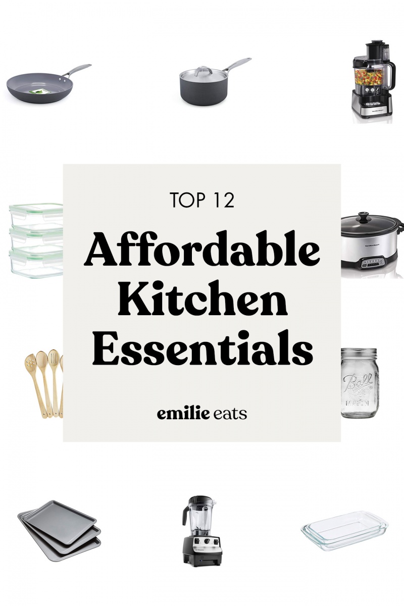 Inexpensive kitchen essentials