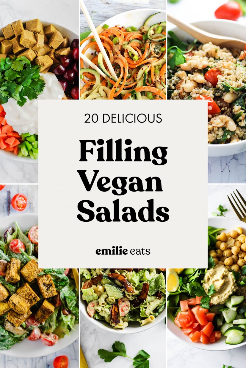 20 Filling Salad Recipes You'll Crave – Emilie Eats