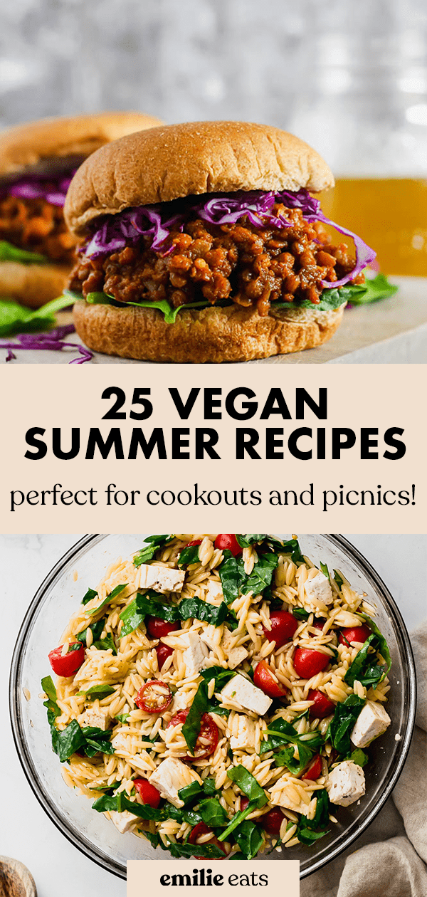 25 Vegan Summer Recipes for Cookouts and Barbecues – Emilie Eats