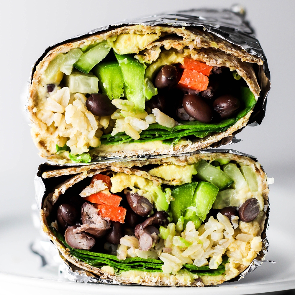 20 Vegan Wraps Easy Healthy Lunch Ideas Feat 