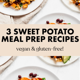 Sweet Potato Black Bean Meal Prep Bowls - It's a Veg World After All®